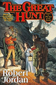 Book cover for The Great Hunt by Robert Jordan